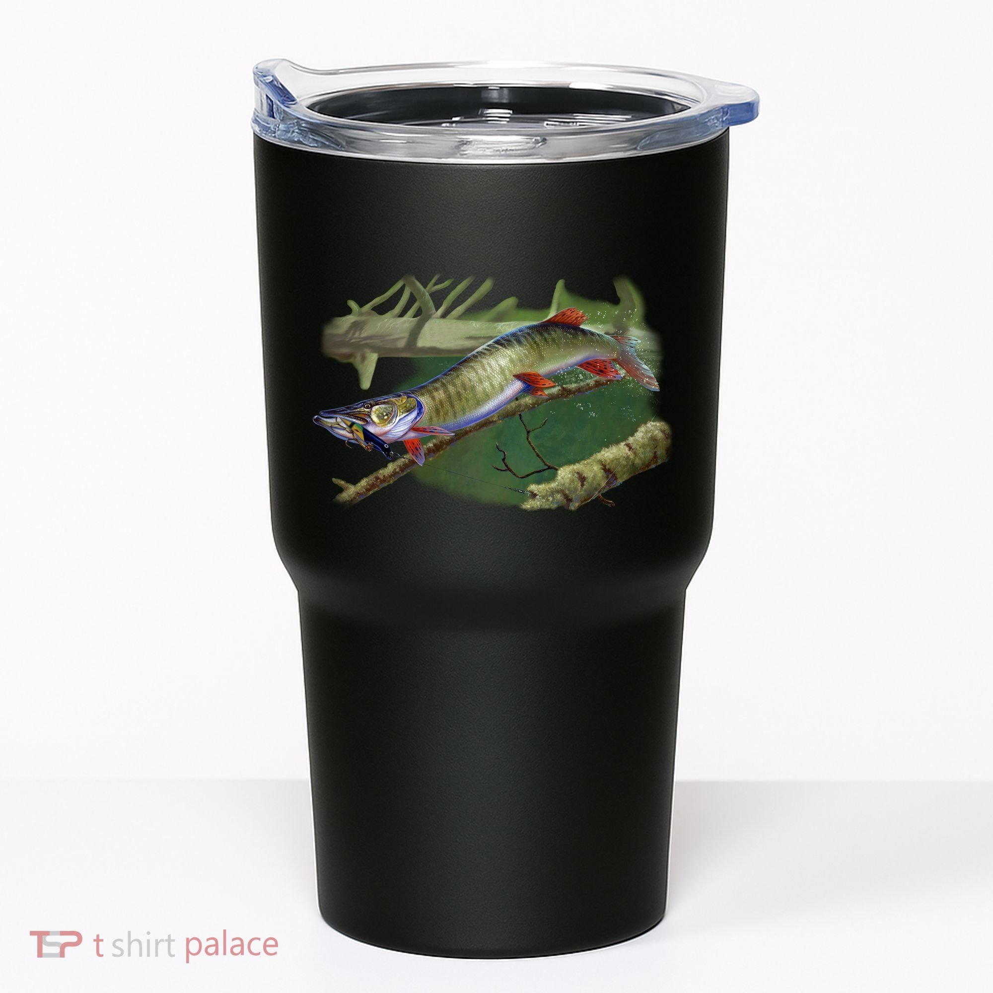 Musky Escape Route Fishing Tumbler