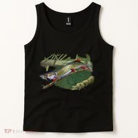 Musky Escape Route Fishing Tank Top thumb 2