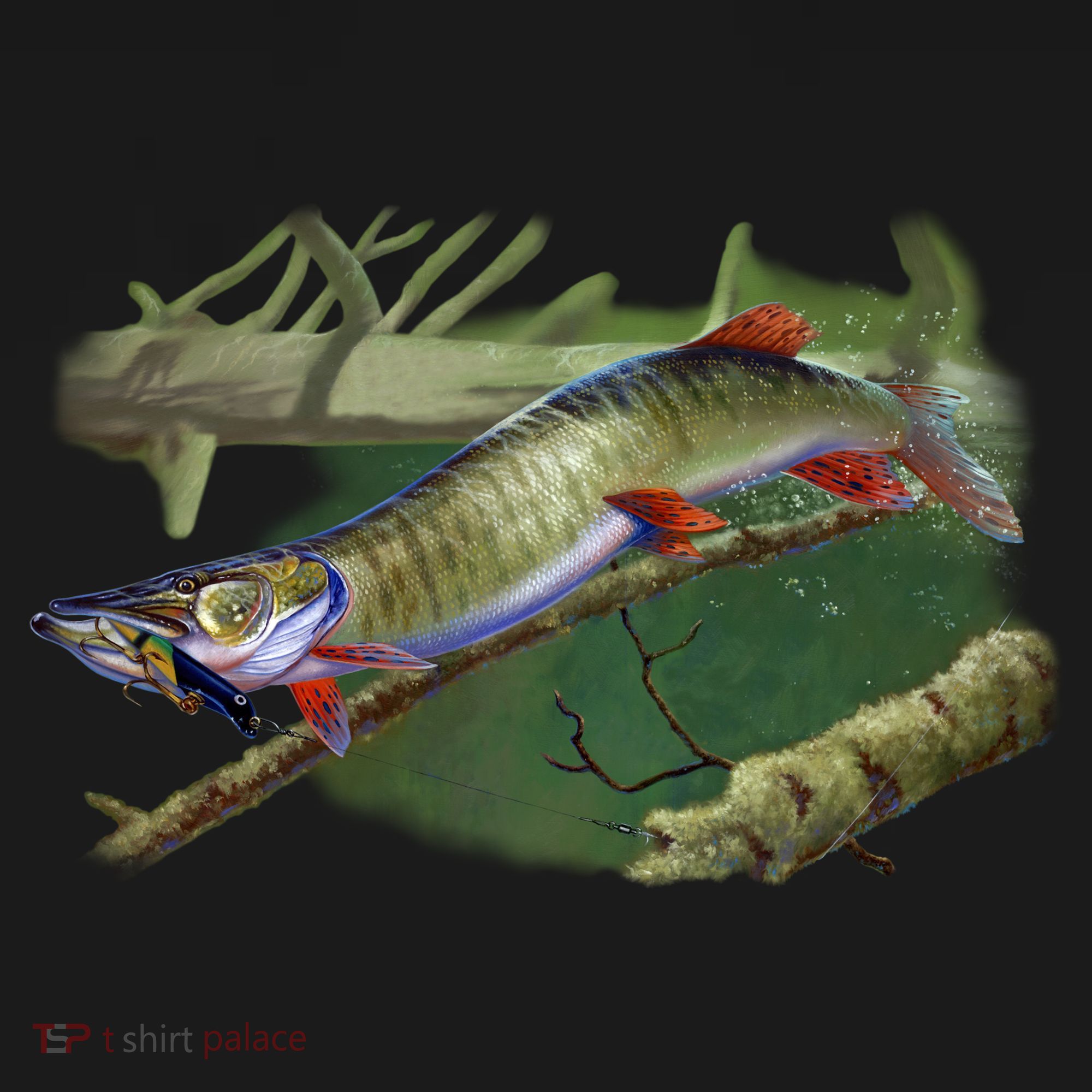 Musky Escape Route Fishing Visor