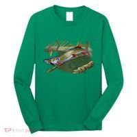 Musky Escape Route Fishing Long Sleeve Shirt thumb 0