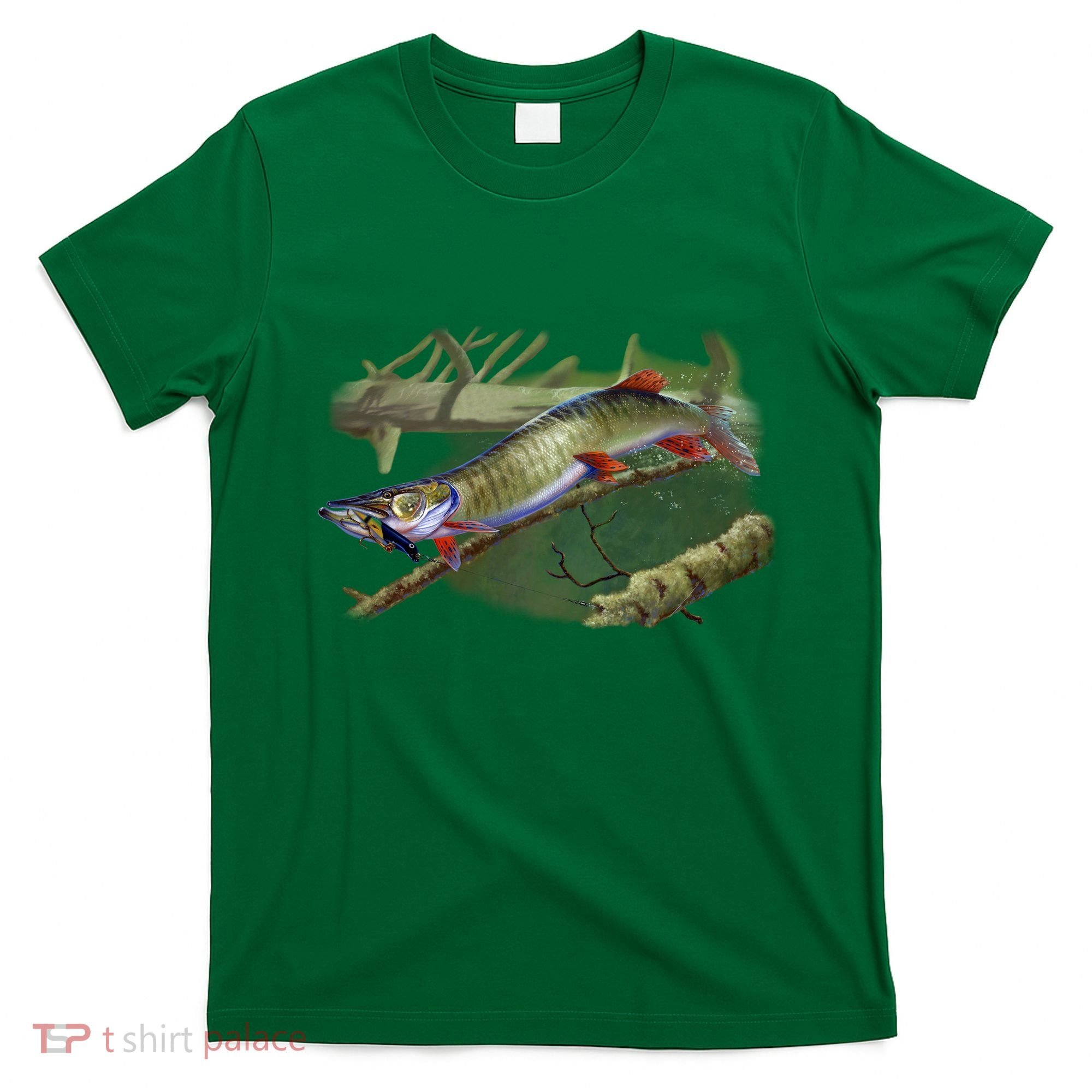 Musky Escape Route Fishing T-Shirt