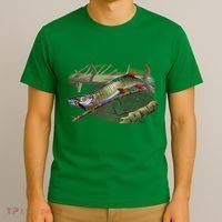 Musky Escape Route Fishing T-Shirt thumb 3