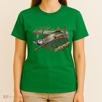 Musky Escape Route Fishing T-Shirt thumb 4