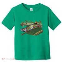 Musky Escape Route Fishing Toddler T-Shirt thumb 0