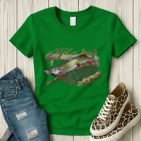 Musky Escape Route Fishing Women's T-Shirt thumb 3
