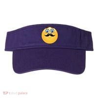 Mustache Emoji Smiley Face Visor thumb 0