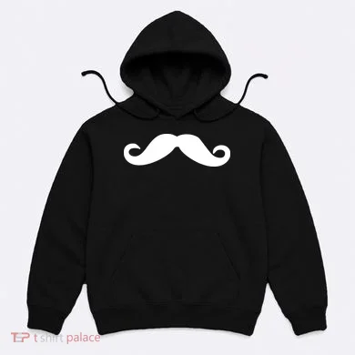 Mustache Logo Hoodie