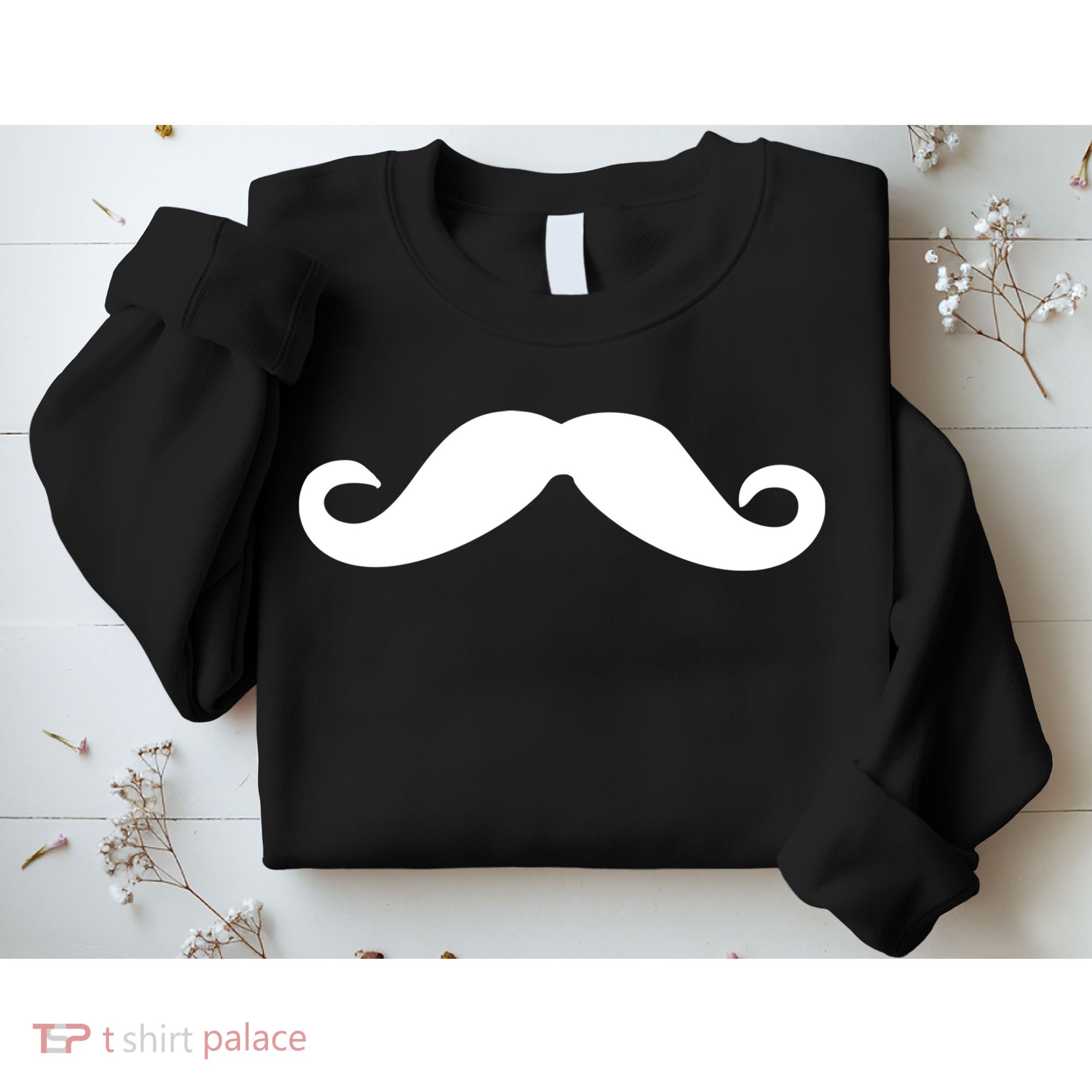 Mustache Logo Sweatshirt