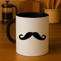 Mustache Logo Coffee Mug thumb 4
