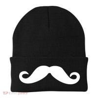 Mustache Logo Beanie thumb 0