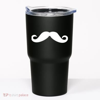 Mustache Logo Tumbler