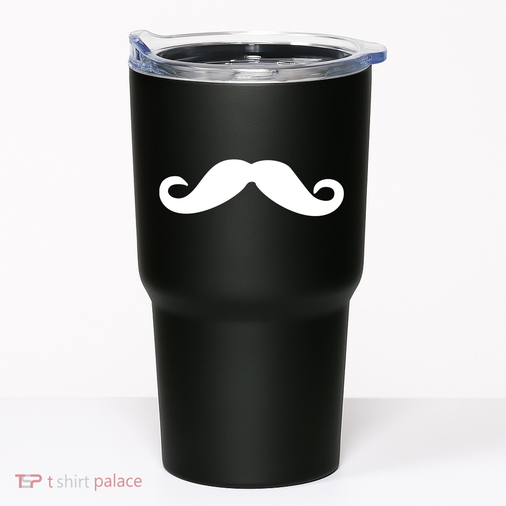 Mustache Logo Tumbler
