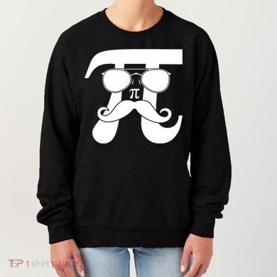 Mustache Pi Face Women's Sweatshirt