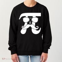 Mustache Pi Face Women's Sweatshirt thumb 0