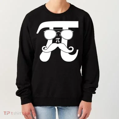 Mustache Pi Face Women's Sweatshirt