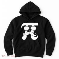 Mustache Pi Face Hoodie thumb 0