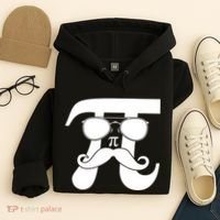 Mustache Pi Face Hoodie thumb 4
