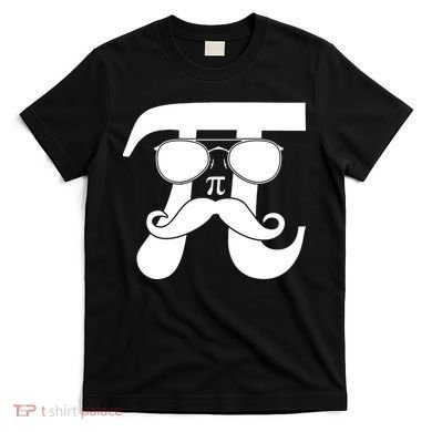 Mustache Pi Face T-Shirt