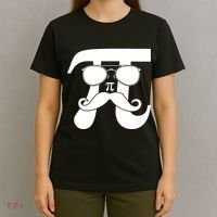 Mustache Pi Face T-Shirt thumb 4