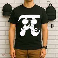 Mustache Pi Face T-Shirt thumb 6