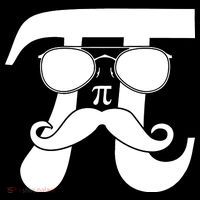 Mustache Pi Face T-Shirt thumb 7