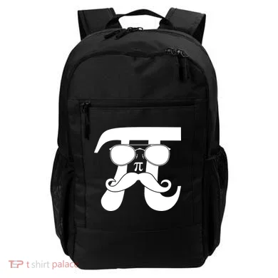 Mustache Pi Face Backpack