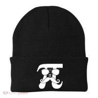 Mustache Pi Face Beanie thumb 0
