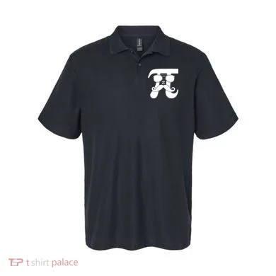 Mustache Pi Face Polo