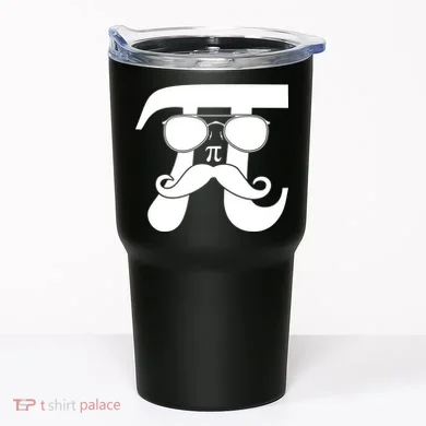 Mustache Pi Face Tumbler