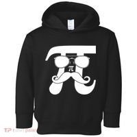 Mustache Pi Face Toddler Hoodie thumb 0