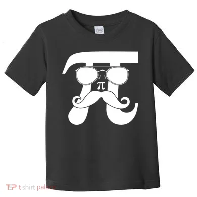 Mustache Pi Face Toddler T-Shirt