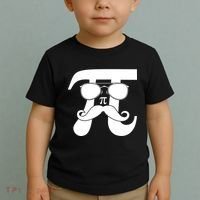 Mustache Pi Face Toddler T-Shirt thumb 2