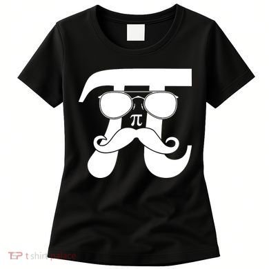 Mustache Pi Face Women's T-Shirt