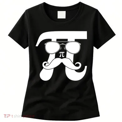 Mustache Pi Face Women's T-Shirt