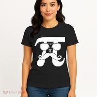 Mustache Pi Face Women's T-Shirt thumb 4