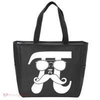 Mustache Pi Face Tote Bag thumb 0