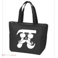 Mustache Pi Face Tote Bag thumb 3