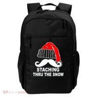 Mustache Thru The Snow Backpack thumb 0