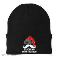 Mustache Thru The Snow Beanie thumb 0