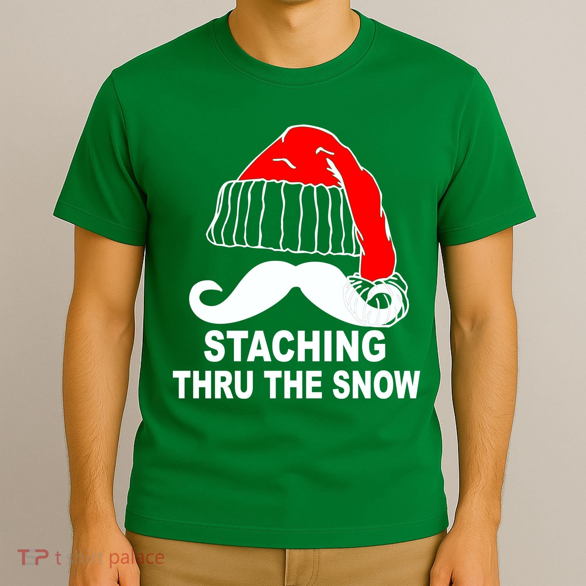 Mustache Thru The Snow T-Shirt