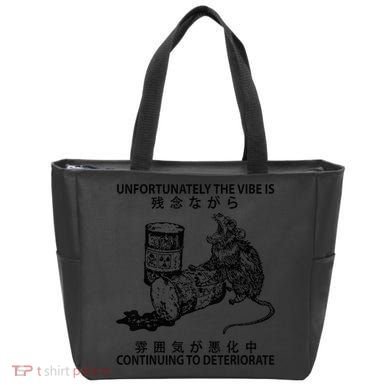 Mouse Unfortunately The Vibe Is Continuing To Deteriorate Tote Bag