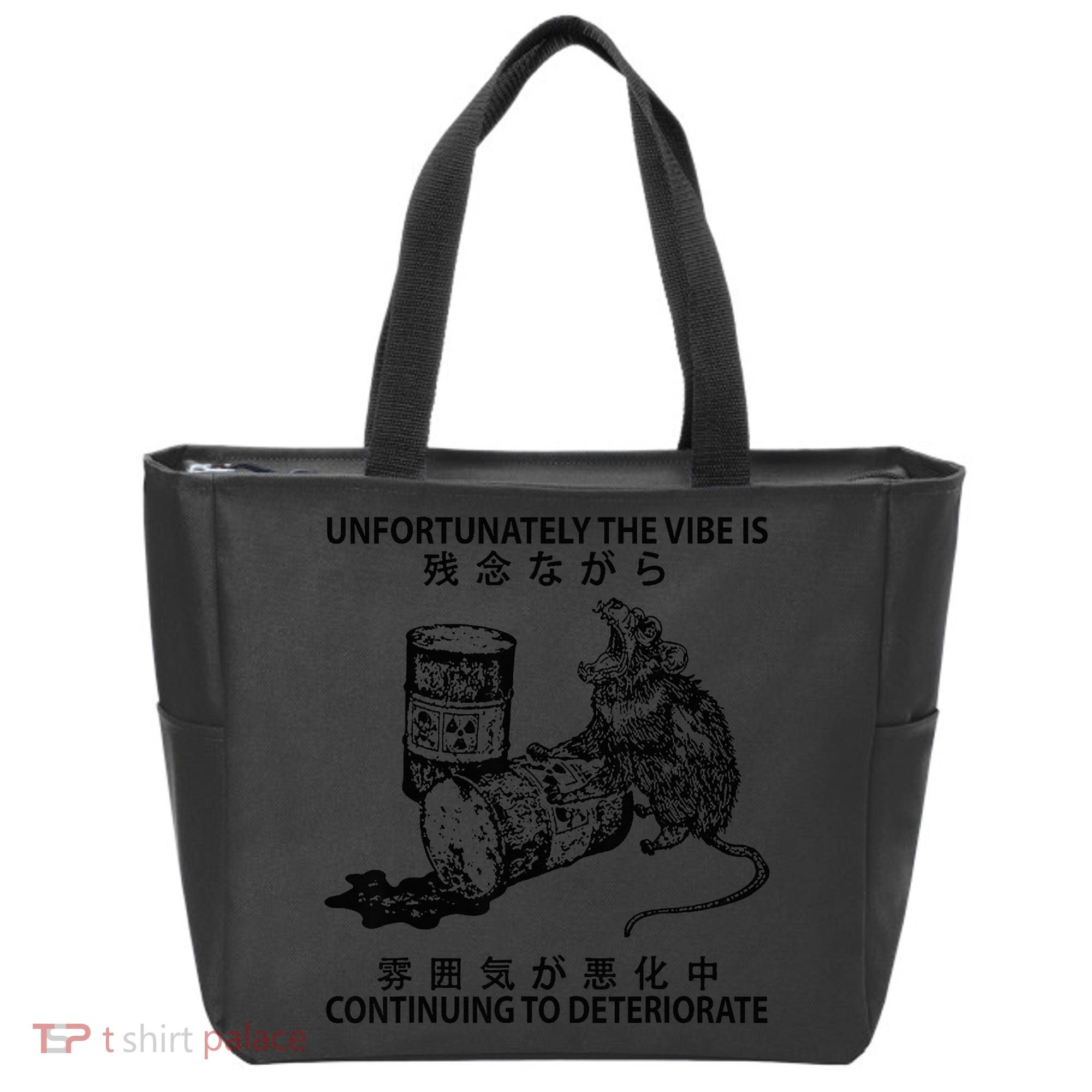 Mouse Unfortunately The Vibe Is Continuing To Deteriorate Tote Bag