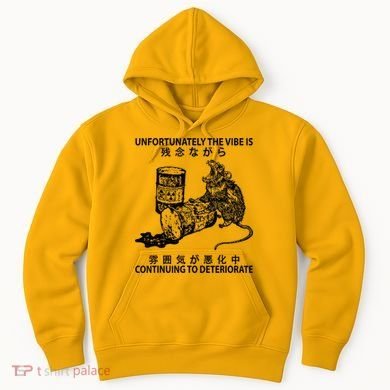 Mouse Unfortunately The Vibe Is Continuing To Deteriorate Hoodie