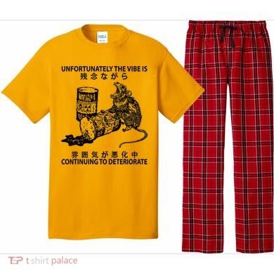 Mouse Unfortunately The Vibe Is Continuing To Deteriorate Pajama Set