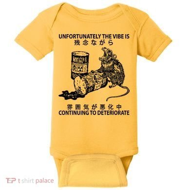 Mouse Unfortunately The Vibe Is Continuing To Deteriorate Baby Bodysuit