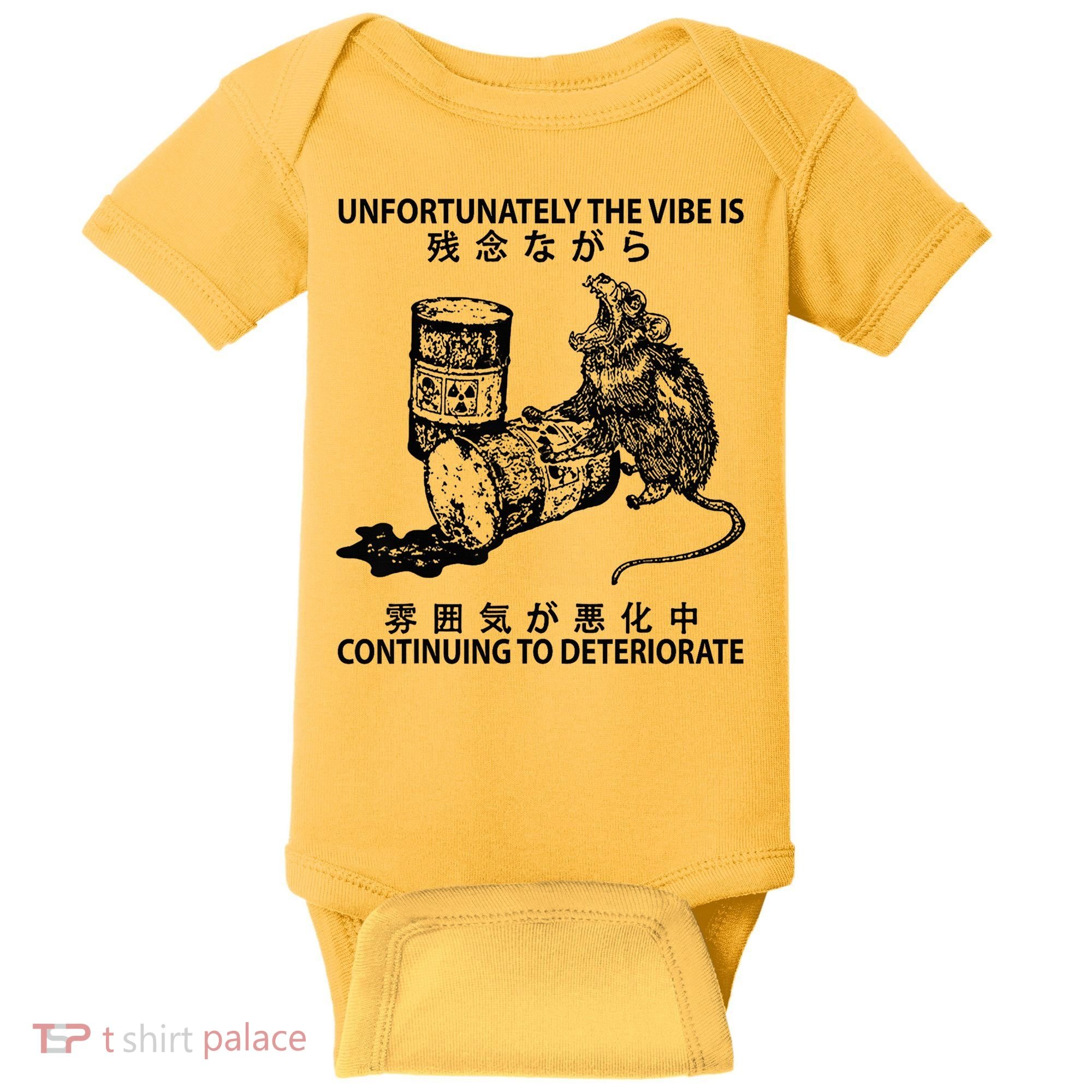 Mouse Unfortunately The Vibe Is Continuing To Deteriorate Baby Bodysuit