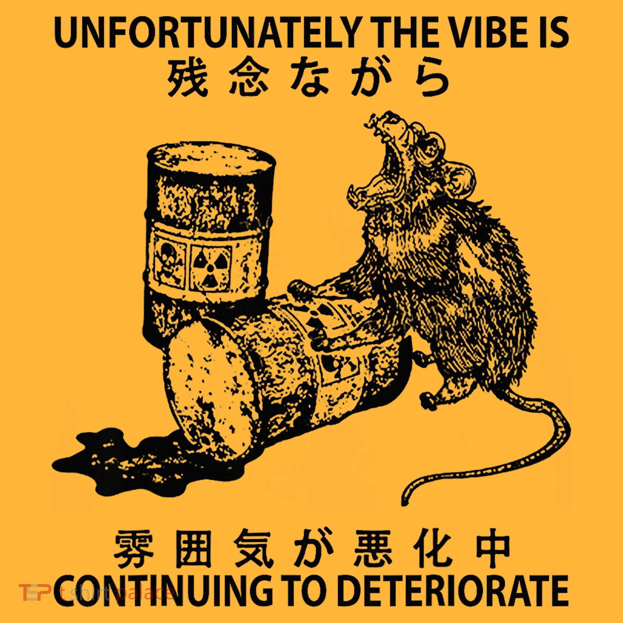 Mouse Unfortunately The Vibe Is Continuing To Deteriorate Kids Long Sleeve Shirt