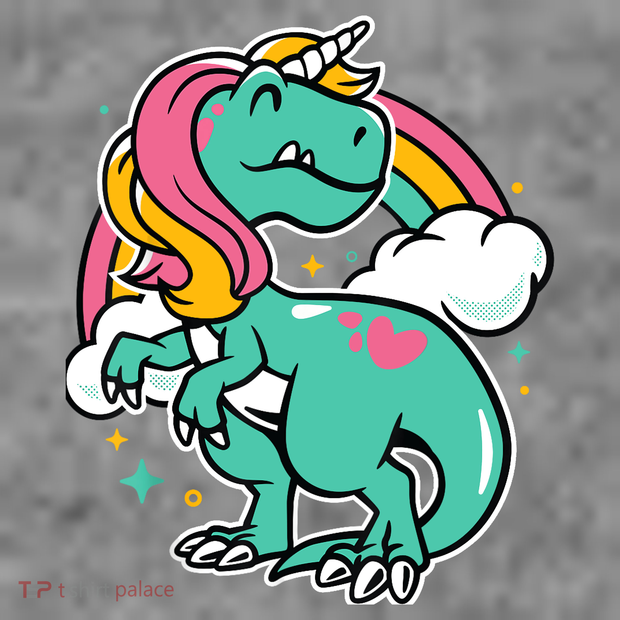 Majestic Unicornasaurus T Rex Unicorn Boy Girl Dinosaur Toddler Hoodie