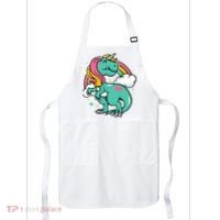 Majestic Unicornasaurus T Rex Unicorn Boy Girl Dinosaur Apron thumb 0