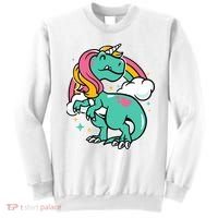 Majestic Unicornasaurus T Rex Unicorn Boy Girl Dinosaur Sweatshirt thumb 0